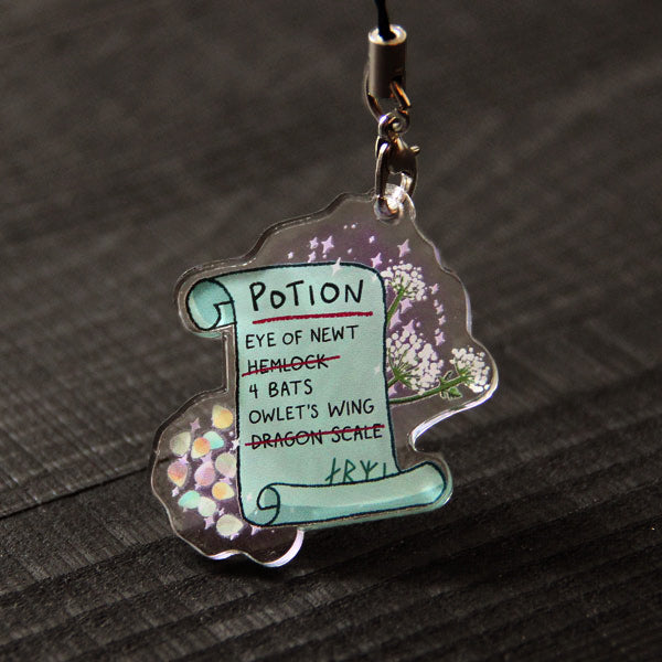 Witch Shopping List Charm – The Grey Sisters