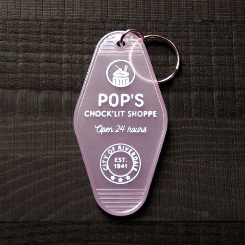Pop's Chock'Lit Shoppe Key Tag